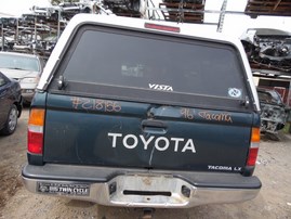 1996 TOYOTA TACOMA LX XTRA CAB GREEN 2.7L MT 4WD Z18155